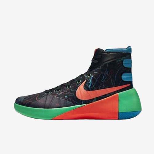 Nike耐克正品Hyperdunk 2015男子高帮系带防滑篮球鞋749570-084