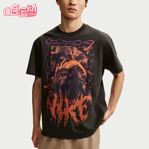 Nike/耐克正品2026年男士时尚设计运动经典休闲短袖T恤II0682-045