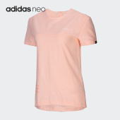 NEO女子运动休闲短袖 Adidas 新款 夏季 T恤DZ5679 阿迪达斯正品