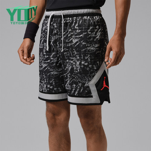 Nike/耐克正品Jordan男士宽松运动系带篮球短裤IU7879-010