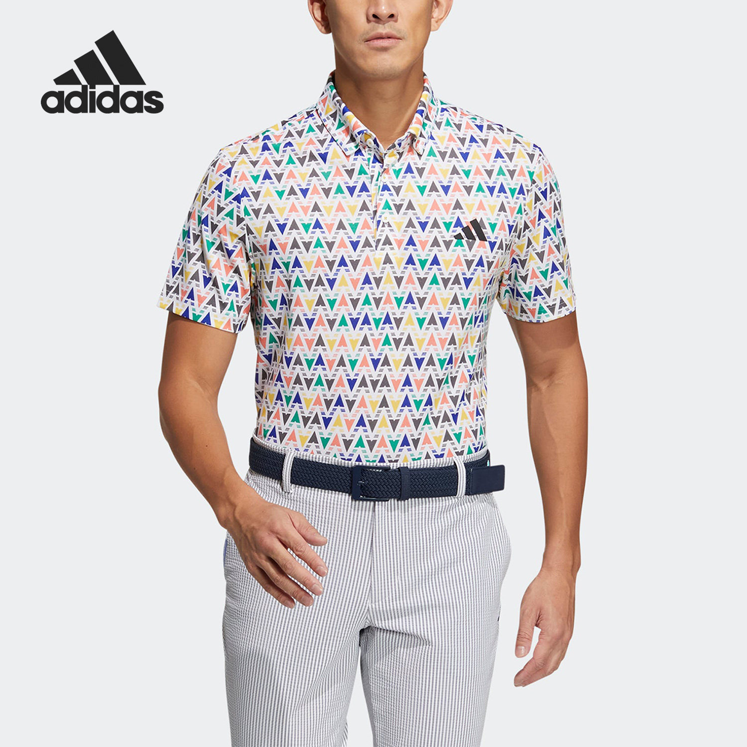 Adidas/阿迪达斯官方正品2023春高尔夫男子运动短袖POLO衫HT6834,运动服/休闲服装,运动T恤,淘宝优惠券,粉丝福利购,淘宝优惠卷