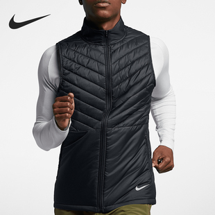 Nike/耐克正品新款男士运动跑步训练健身棉马甲AH0547-010
