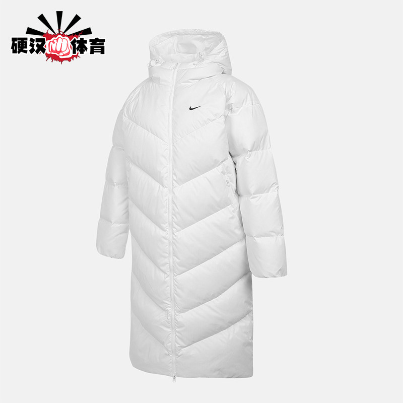 Nike/耐克正品2025冬季款女士日常连帽保暖耐穿羽绒服HV5237-100