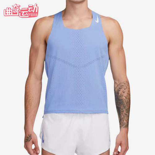 Nike/耐克正品男士时尚宽松透气圆领修身无袖T恤DM4625-450