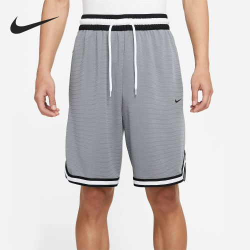 Nike/耐克正品夏季男士针织经典系带宽松中腰短裤DH7161-065