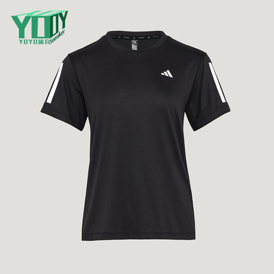 Adidas/阿迪达斯正品TR-ES TEE 3S W女士透气健身短袖T恤KU8745