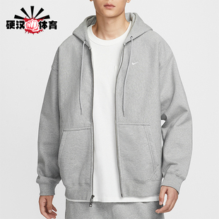 休闲拉链开襟连帽外套HV1085 Nike Swoosh男士 Solo 063 耐克正品