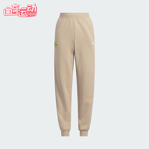 Adidas/阿迪达斯正品三叶草儿童休闲时尚潮流运动长裤KF7349