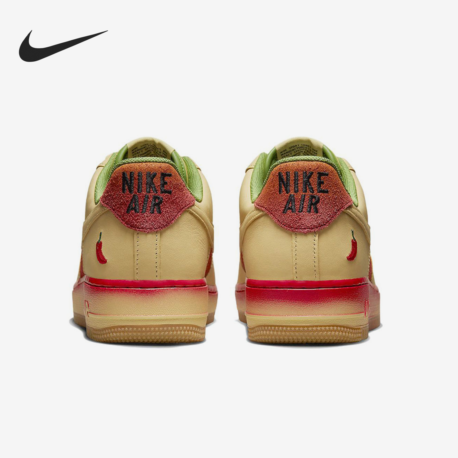 Nike/耐克正品Air Force 1男女复古耐磨运动板鞋DZ4493-700