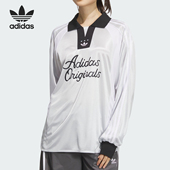 阿迪达斯 POLO衫 正品 休闲长袖 JD1129 三叶草女士时尚 Adidas