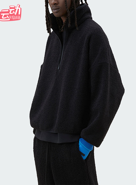 Adidas/阿迪达斯正品Athletics系列新款黑色经典夹克外套IM5322