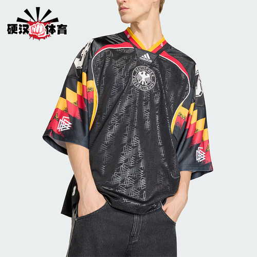 Adidas/阿迪达斯正品三叶草男士运动针织休闲球衣短袖T恤KD5980