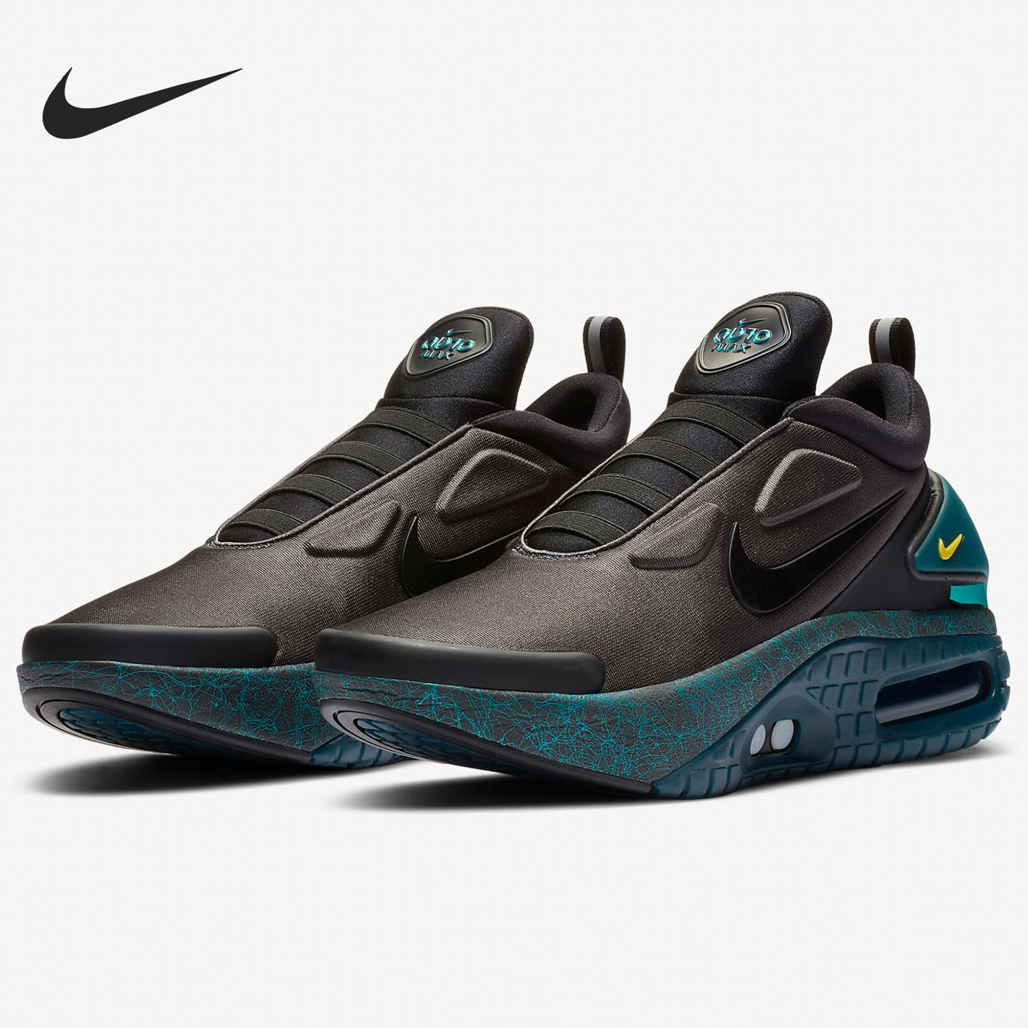 Nike/耐克正品ADAPT AUTO MAX 男子运动动系带跑步鞋 CW7271-001