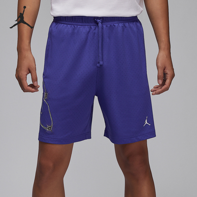Nike/耐克正品JORDAN男士训练印花运动透气短裤HF9944-543