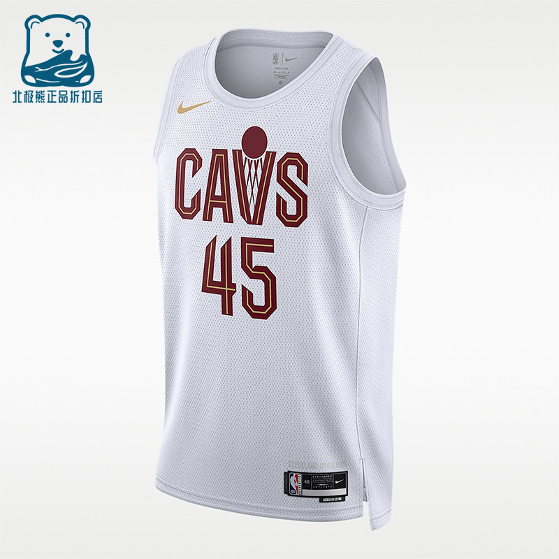 Nike/耐克正品NBASwingman新款男白酒红色经典休闲球衣DN2073-108