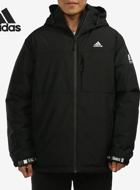 Adidas/阿迪达斯正品当季新款男子保暖连帽羽绒服H13869