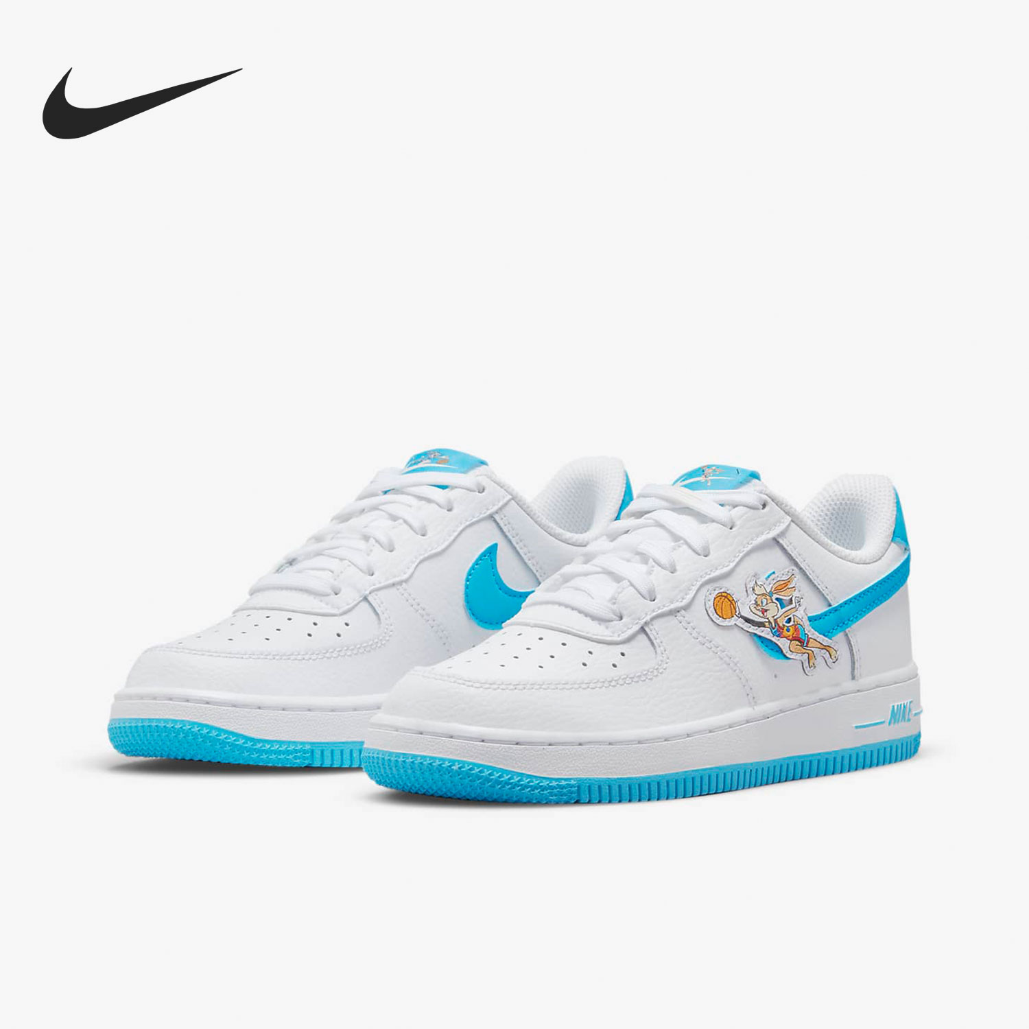 Nike/耐克正品NIKE AIR FORCE 1女子大童GS运动鞋 DM3355-100