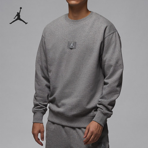 Nike/耐克正品JORDAN男士运动圆领宽松针织卫衣FV7260-091