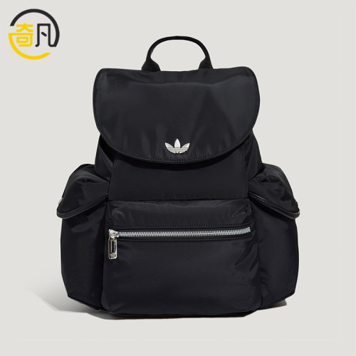 Adidas/阿迪达斯正品三叶草女士经典时尚运动双肩背包LD6375