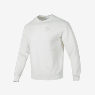Puma/彪马冬季新款男女刺绣卡通卫衣印花卫衣627449-65