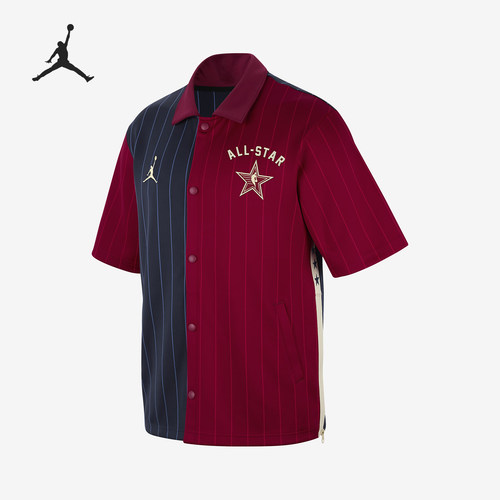 Nike/耐克正品2024Jordan NBA 全明星男士短袖夹克FN5884-698