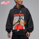 Nike 045 休闲连帽套头印花运动卫衣IF1844 耐克正品 JORDAN男士