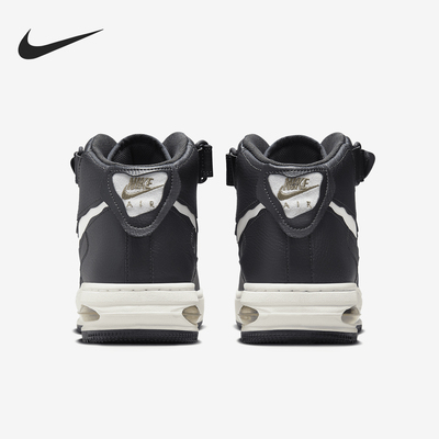 Nike/耐克正品Air Force 1男士中帮魔术贴气垫板鞋FB1374-001
