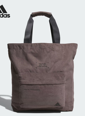 Adidas/阿迪达斯正品MH TOTE BAG SE男女灯芯绒托特包IT2053