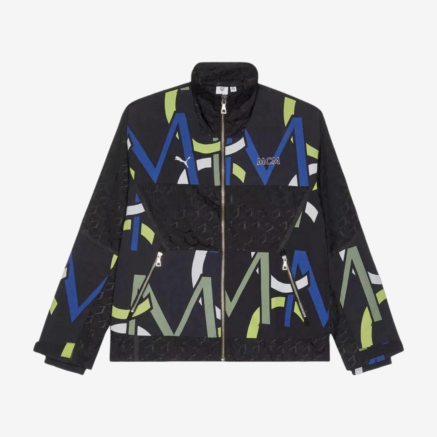 Puma彪马正品男拉链立领印花修身型运动轻便舒适帽子537006-01