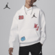 Nike 133 大童针织连帽卫衣HF2163 耐克正品 Jordan春秋新款