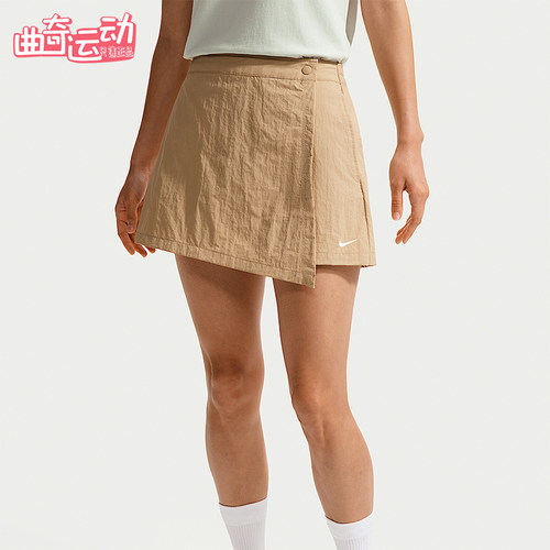 Nike/耐克正品Sportswear女士透气中腰经典休闲裤裙IR1649-286