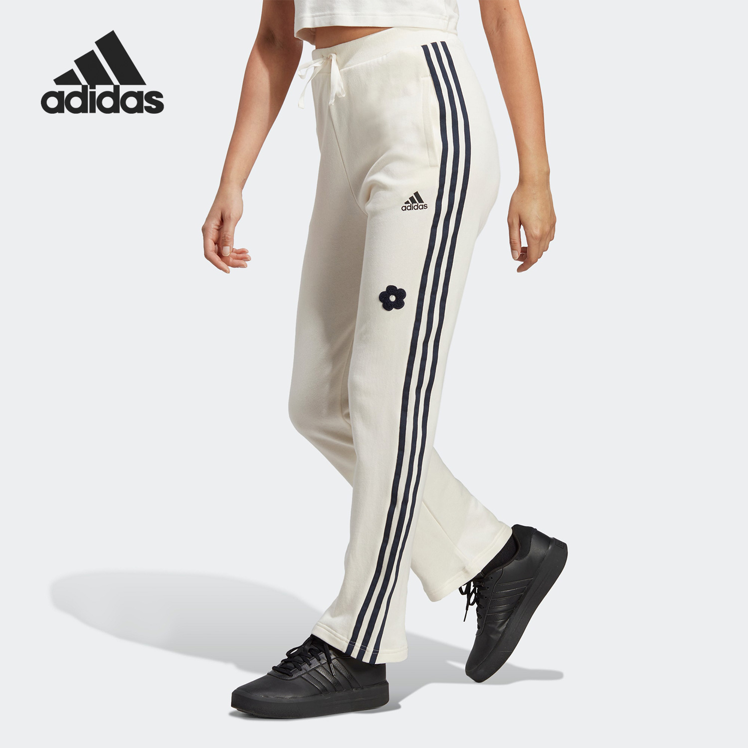 阿迪达斯女子运动长裤