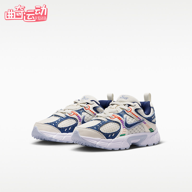 Nike/耐克正品V5RNR新款儿童经典珍珠白蓝色出街运动鞋IR2105-001