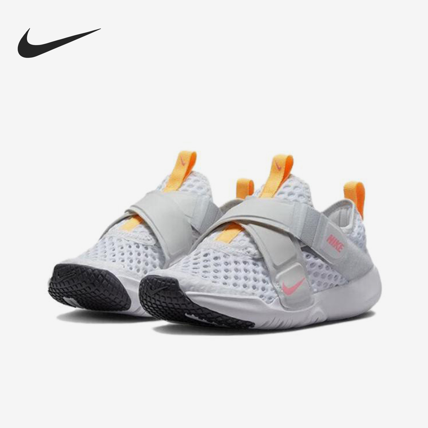Nike/耐克正品Flex Advance BR儿童魔术贴休闲鞋DC9370-100