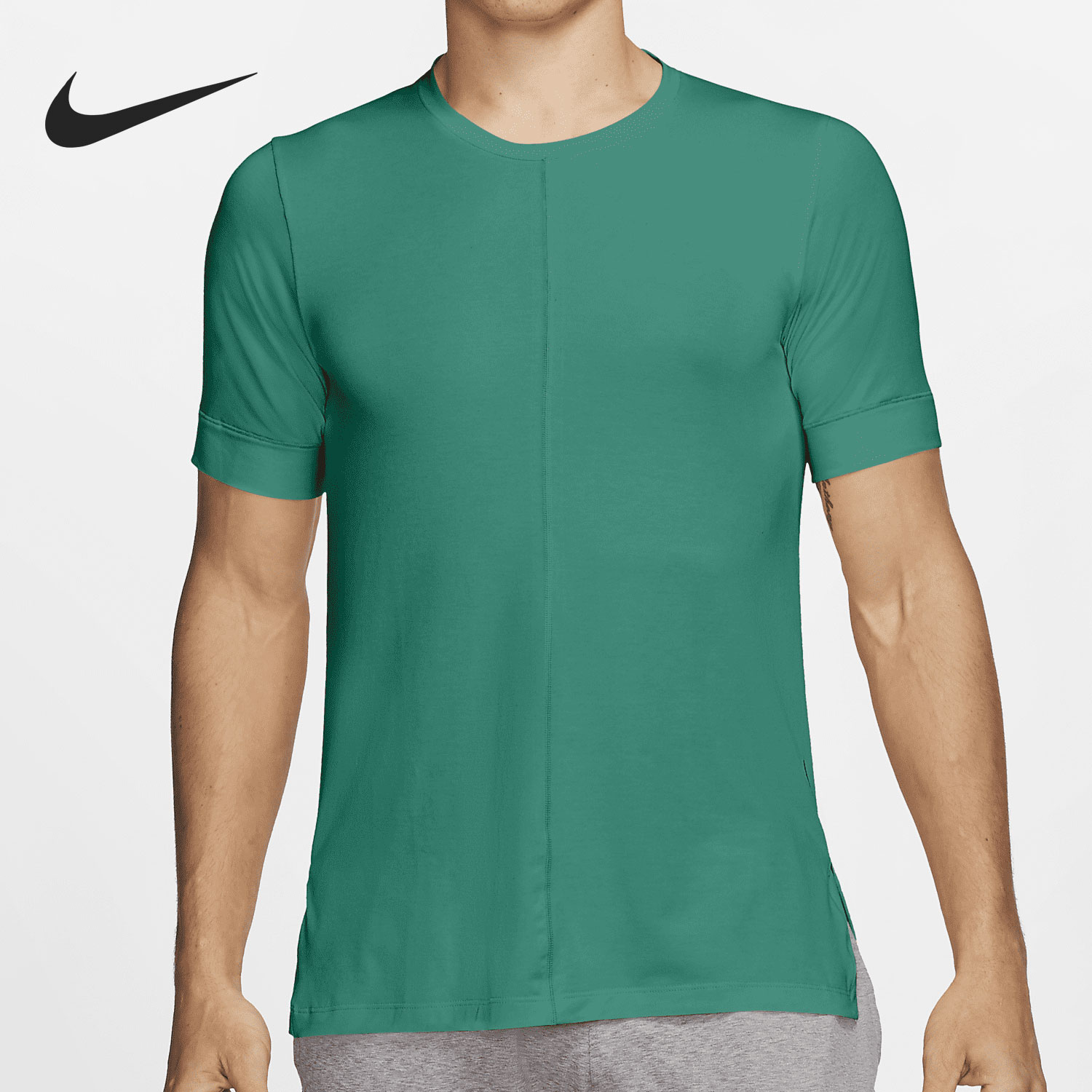 Nike/耐克正品DRY TOP YOGA 男子瑜伽运动短袖T恤 BV4035-370