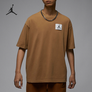 Nike/耐克正品JORDAN男士圆领复古潮流宽松短袖DZ0605-231