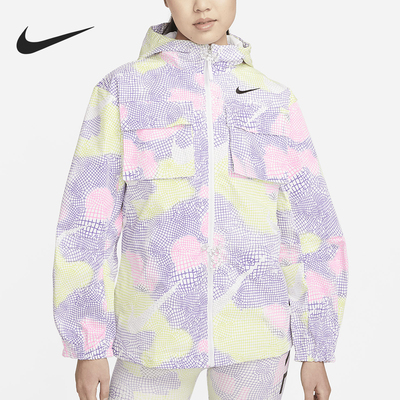 Nike/耐克正品Serena Williams女士时尚连帽户外外套DV8073-702