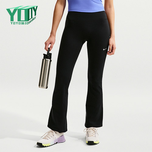 Nike/耐克正品2026春季款女士日常松紧腰透气修身长裤IB9136-010