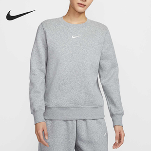 耐克正品 DQ5752 新款 卫衣套头衫 063 女士加绒保暖时尚 Nike