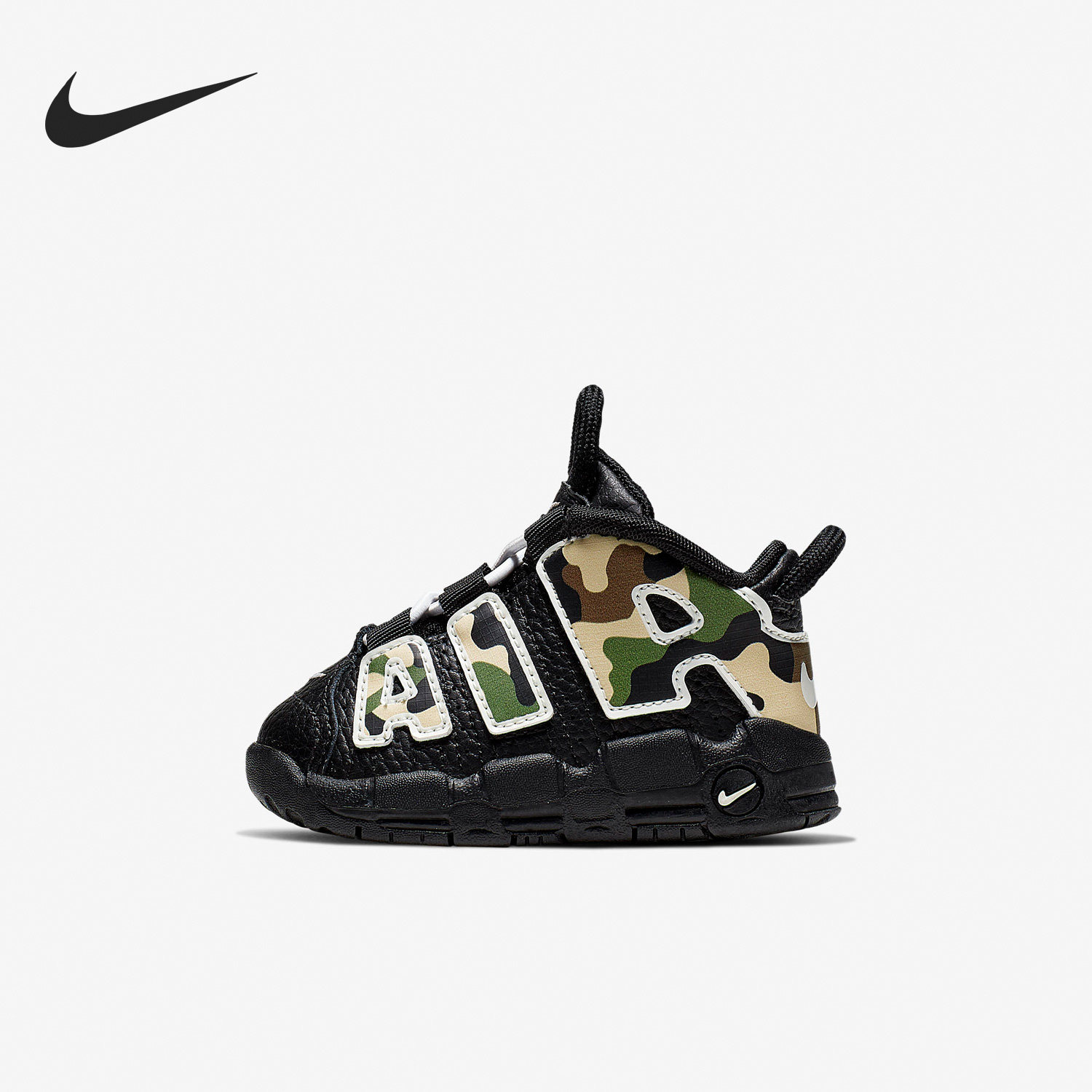 Nike/耐克正品Air MoreUptempo婴童气垫轻便篮球鞋CJ0932-001