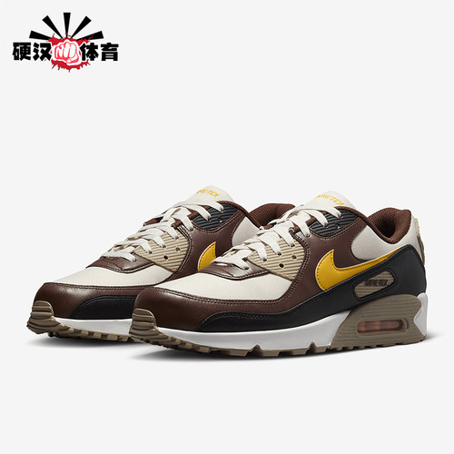 Nike/耐克正品Air Max 90男女低帮拼接气垫减震跑步鞋FD5810-201
