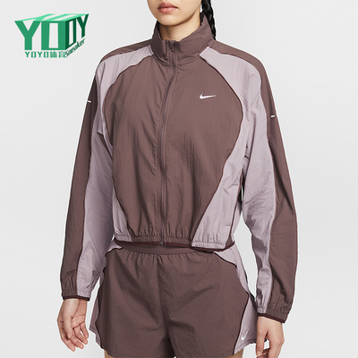 Nike/耐克正品春秋女士休闲立领复古日常运动夹克外套IM9481-502