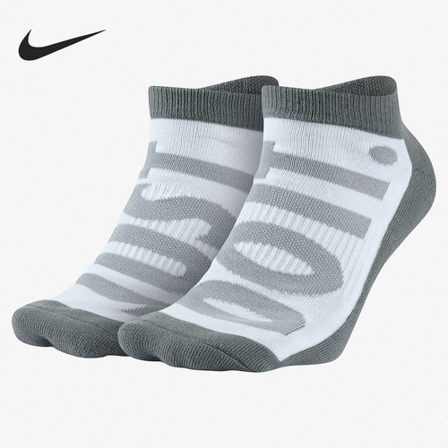 Nike/耐克正品新款男女款吸汗舒适运动短袜两双装SX5771-942