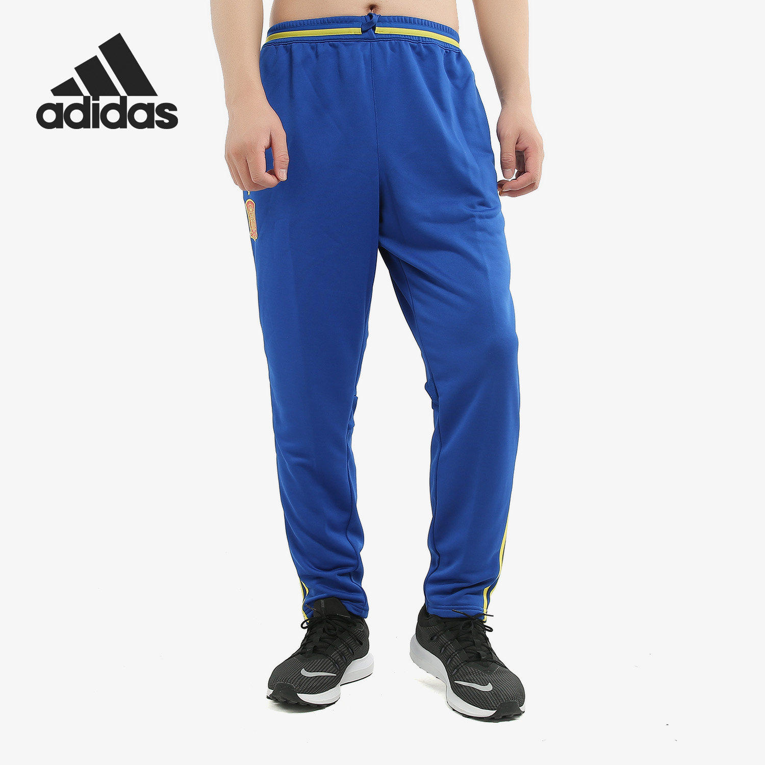 Adidas/阿迪达斯正品 欧洲杯球员版男子训练收腿长裤 AI4868
