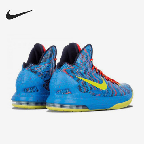 Nike/耐克正品kd 5 Christmas男士时尚气垫篮球鞋554988-401