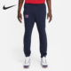 耐克正品 巴萨男子法式 毛圈休闲足球运动长裤 Nike DM3148 451