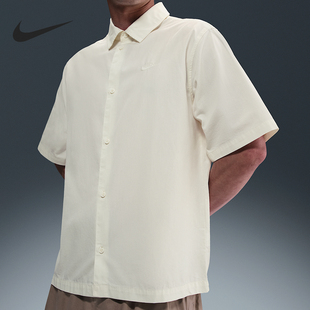 耐克正品 HJ2030 2025 宽松休闲简约翻领衬衫 133 Club男士 Nike