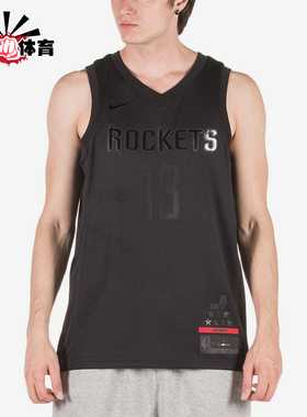 Nike/耐克正品2025男士运动V领套头透气耐穿背心T恤BQ9067-010