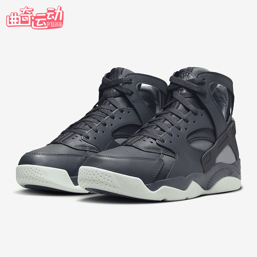 Nike/耐克正品Air Flight Huarache男士缓震高帮篮球鞋FJ4839-001