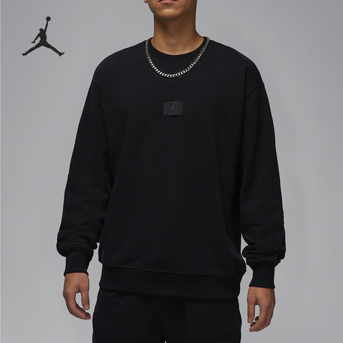 Nike/耐克正品JORDAN男士薄绒圆领运动保暖卫衣FV7260-010